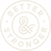 Logo Better and Stronger