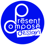 Logo Présent Composé design - Alban DESBARAX
